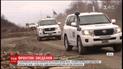 Фронтові зведення: в окупованій Саханці обстріляли місію ОБСЄ