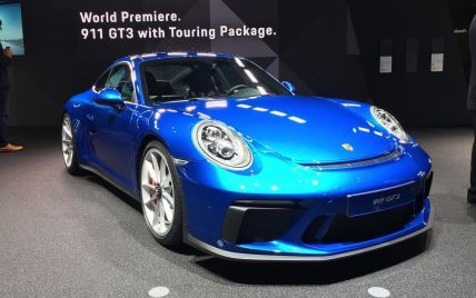 Porsche 911 GT3 Touring Package с "механикой" приехал во Франкфурт