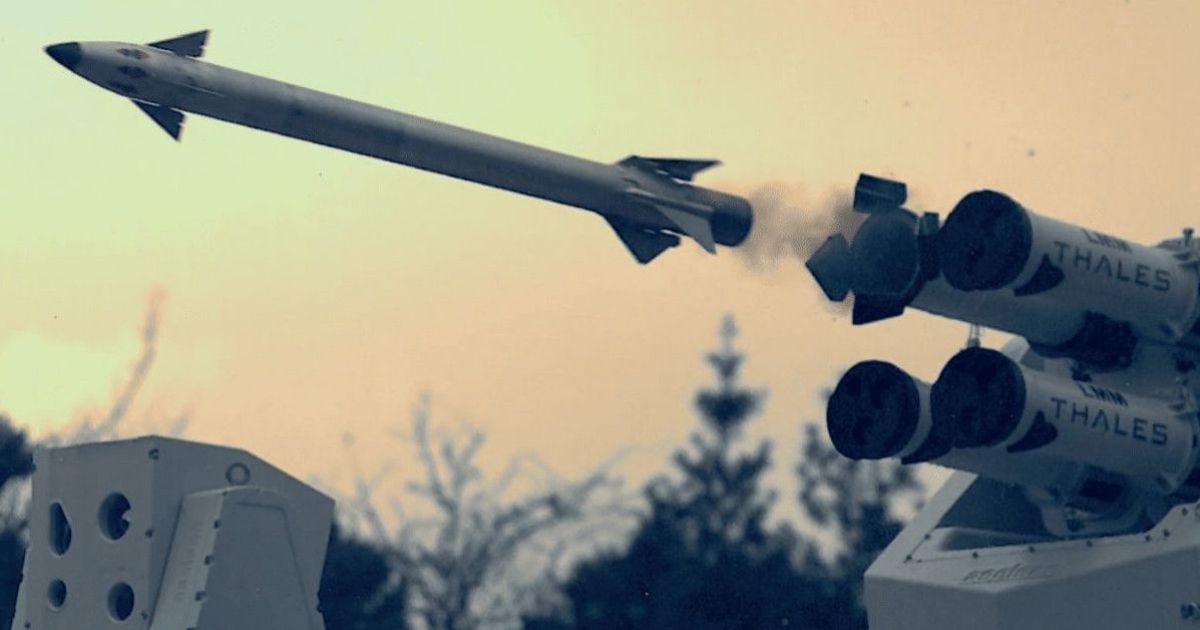 Ракета Martlet / Фото: Thales UK