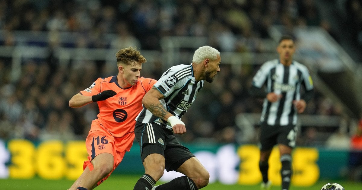 "Ньюкасл" — "Барселона"