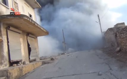 СМИ показали жуткое видео бомбардровок России сирийцев