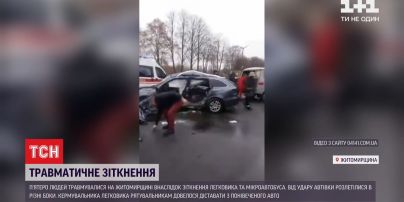 У великій ДТП на виїзді з Новоград-Волинського виявили вже 5 потерпілих