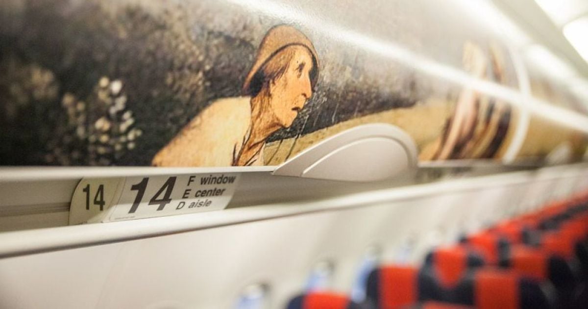 Brussels Airlines презентував літак у лівреї із зображенням картин відомого художника епохи Відродження