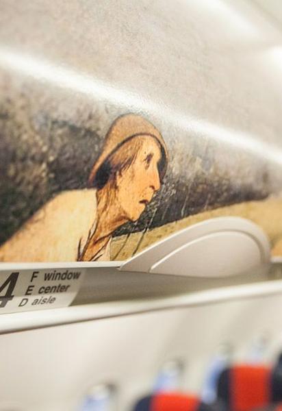 Brussels Airlines презентував літак у лівреї із зображенням картин відомого художника епохи Відродження