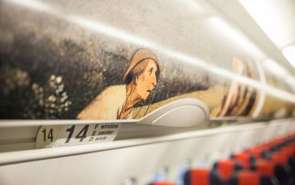 Brussels Airlines представил самолет в ливрее с изображением картин известного художника эпохи Возрождения