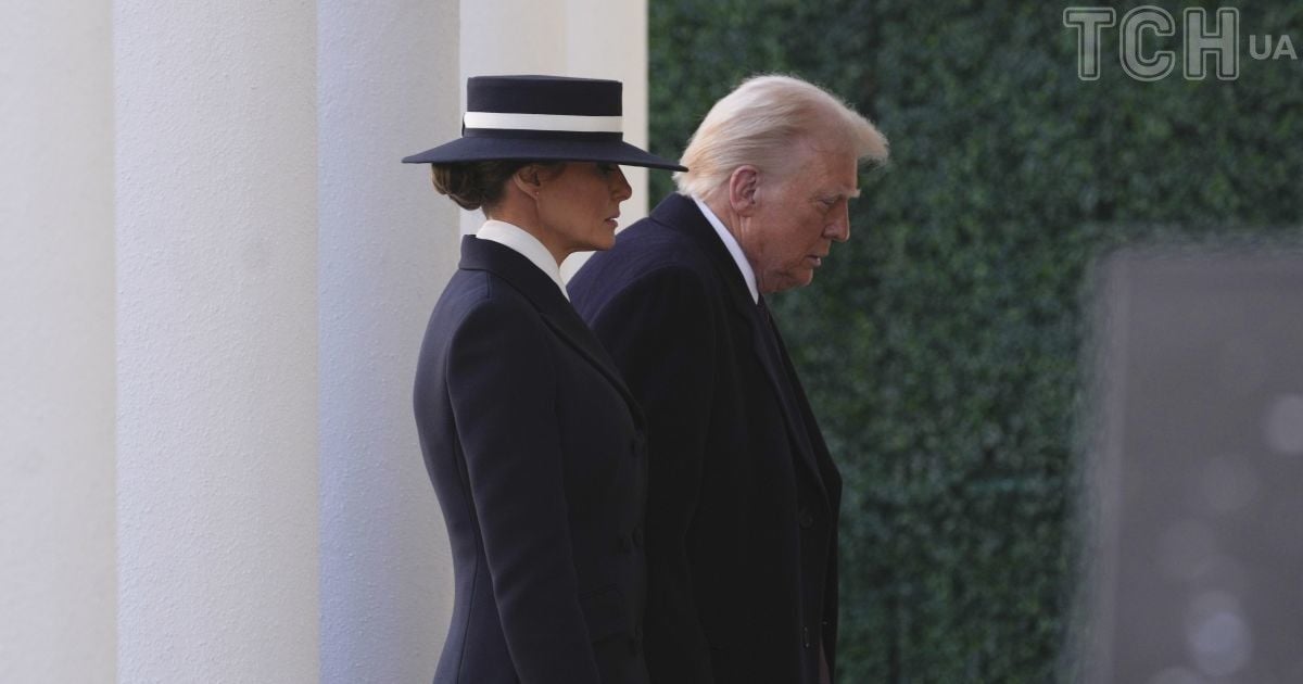 Мелания Трамп и Дональд Трамп