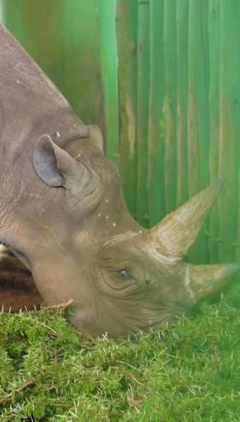 В Танзании умер старейший в мире носорог