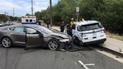 Автопилот Tesla обвинили в нападении на автомобиль полиции