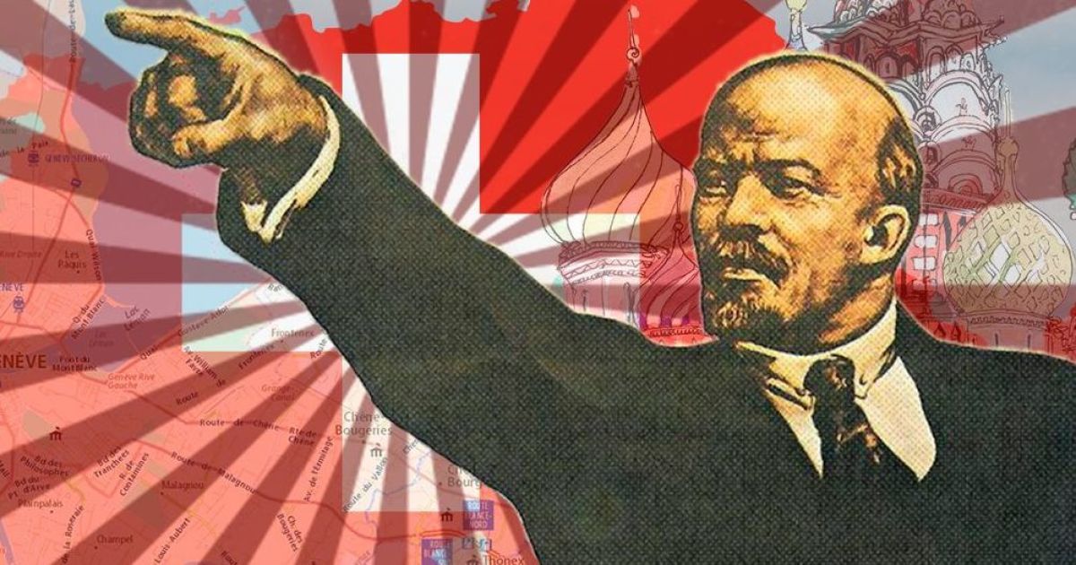 Ленин в центре Женевы или как работает пропаганда