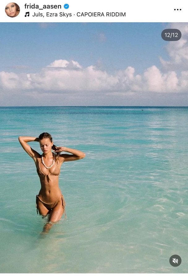 Фріда Аасен / © Instagram Фріди Аасен