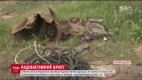 В Кропивницком неизвестные разворовали свалку радиоактивных отходов