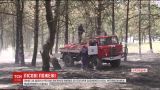 Лесные пожары досаждают Херсонщине