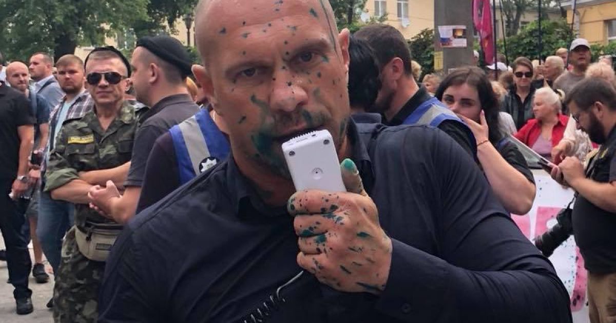 ківа в зеленці / © facebook/Евгений Шевченко