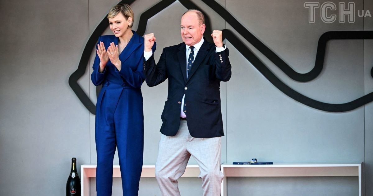 Княгиня Шарлин и князь Альбер II