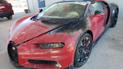 У США на аукціоні за 345 тисяч доларів продають згорілий Bugatti Chiron