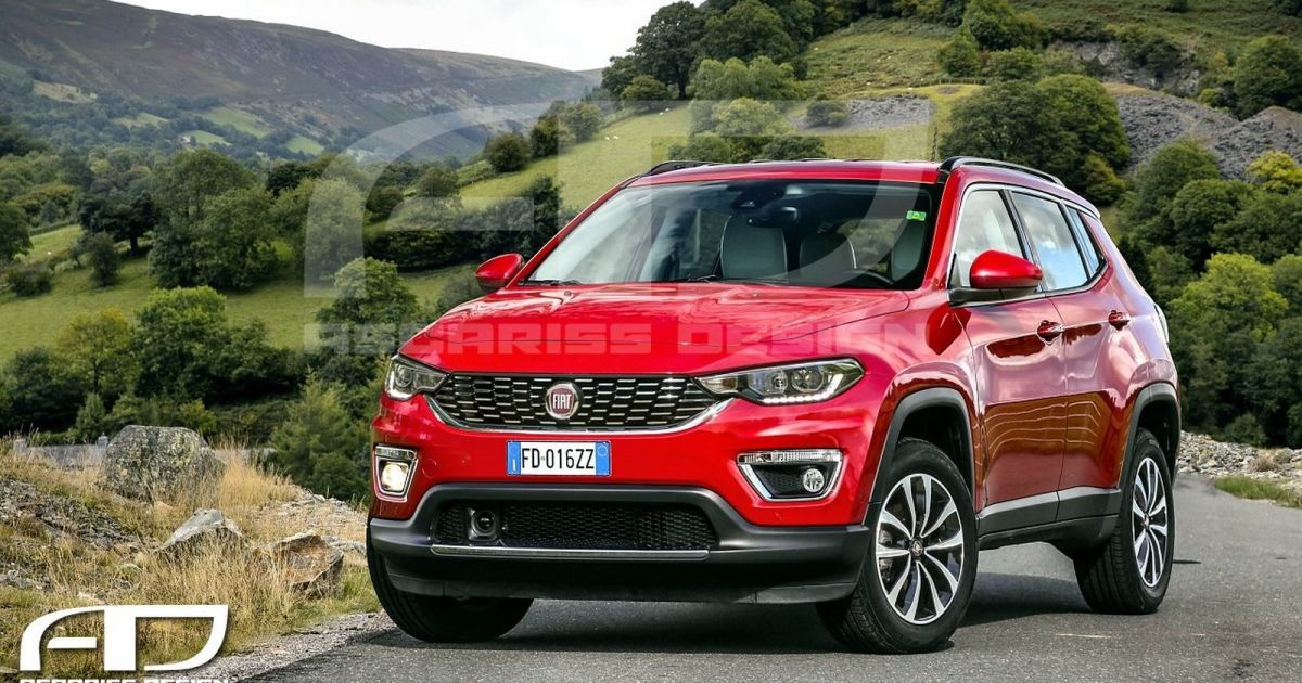 Появились первые зарисовки внедорожника Fiat