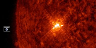 NASA показало новий спалах на Сонці