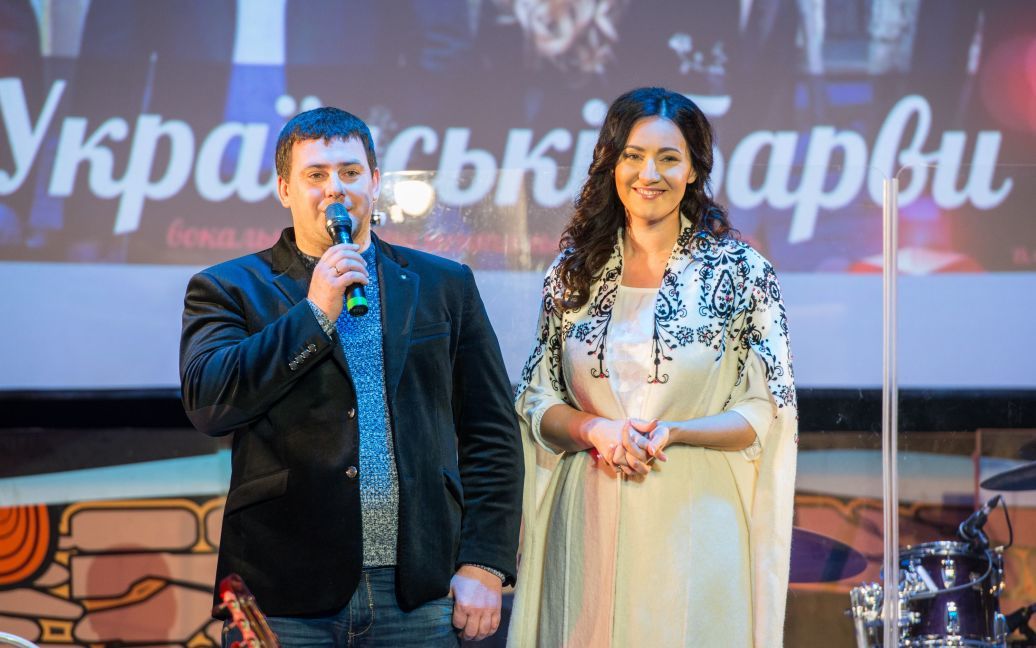 Витвицкая провела концерт для военных и капелланов / © пресс-служба канала "1+1"