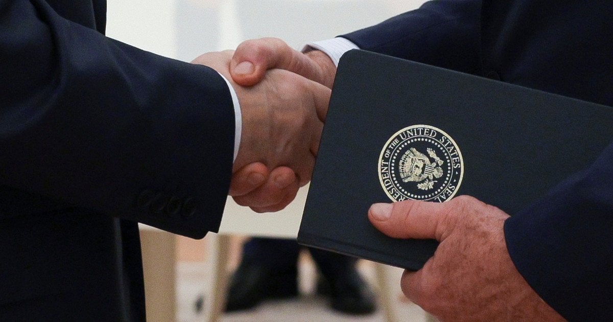 Владимир Путин и Стив Виткофф