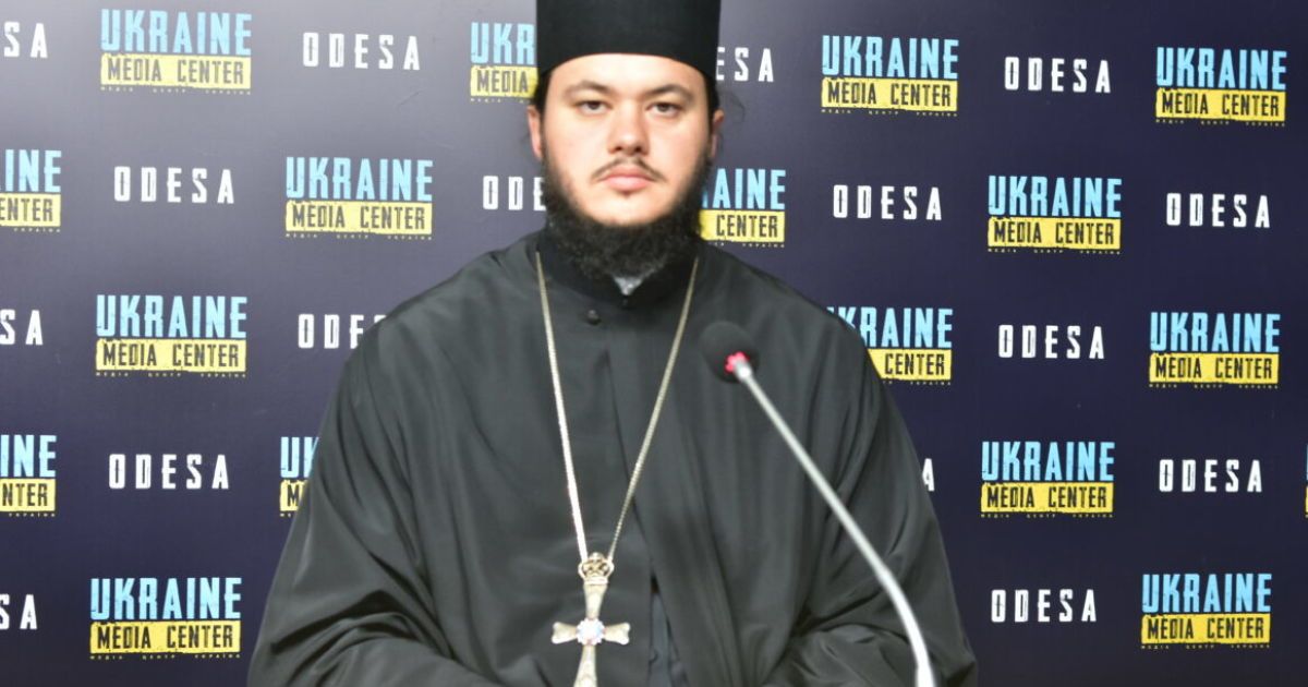 Протоієрей Одеської єпархії Української православної церкви МП Максиміан Погореловський / Фото: mediacenter.org.ua