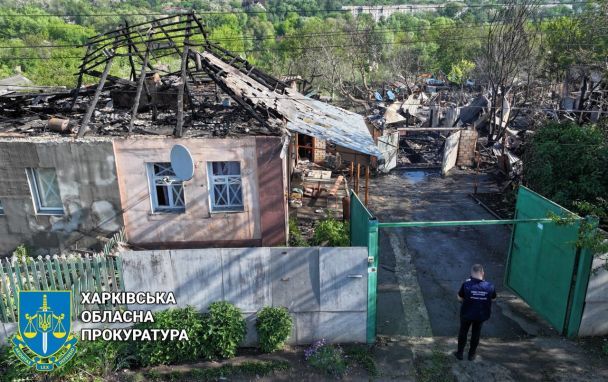 Наслідки атак по Харкову вночі та вранці 21 травня / Фото: Харківська обласна прокуратура