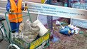 В соцмережі мешканці Нових Санжар закликають вирішувати проблему зі сміттям мирно, без каміння. Колаж ТСН.ua
