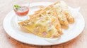 Гарячі бутерброди з копченою куркою