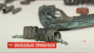 Сумчани передали краєзнавчому музею колекцію унікальних бронзових прикрас