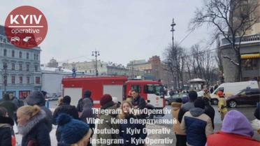 пожежа бесарабський ринок_4 / © Facebook/Киев Оперативный
