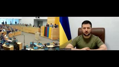 Зеленський звернувся до народу Литви