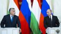 Венгерский премьер Виктор Орбан и российский президент-диктатор Владимир Путин