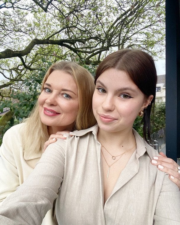 Лідія Таран із донькою / © instagram.com/lidiyataran