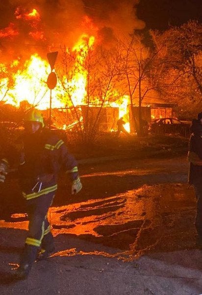 Наслідки атаки на Київ 16 квітня