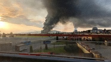 Пожежа в Сочі після атаки_5 / © из соцсетей