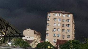 Пожежа в Сочі після атаки_6 / © из соцсетей
