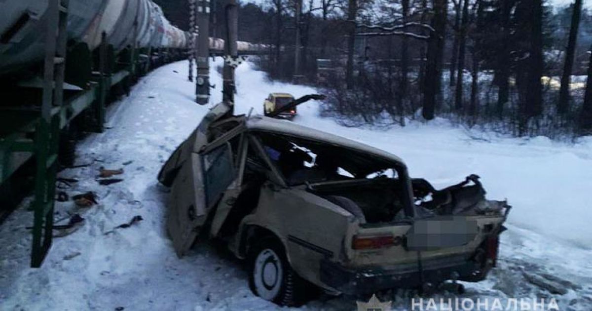 Зіткнення з потягом_3 / © ГУ Національної поліції України у місті Києві