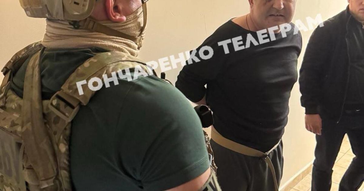 Підозрюваний у вбивстві Дем'яна Ганула / Фото: телеграм-канал Олексія Гончаренка