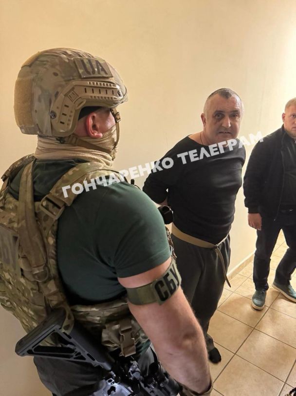 Підозрюваний у вбивстві Дем'яна Ганула / Фото: телеграм-канал Олексія Гончаренка