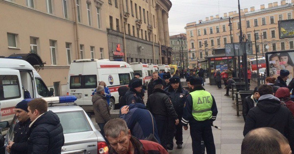 вибух у метро Санкт-Петербурга, 3 квітня / © Twitter/Никита Павлов