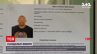 Новости Украины: протокол ЦИК о результатах выборов на 87 округе Прикарпатья отменили
