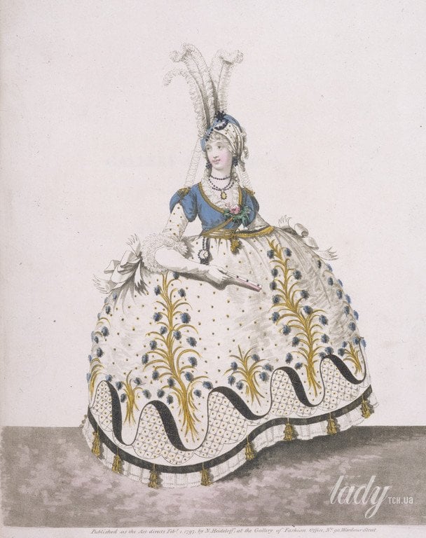 Вечірня сукня пані, 1796 рік / © Getty Images