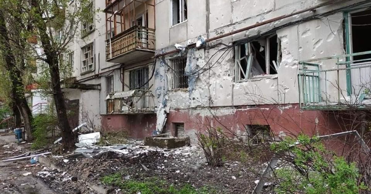 Обстріл Луганської області