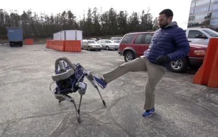 Google презентовал уникального робота, которого на испытаниях били ногами