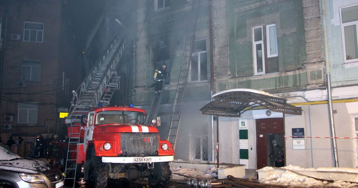 В пожаре пострадали дети / © ГСЧС