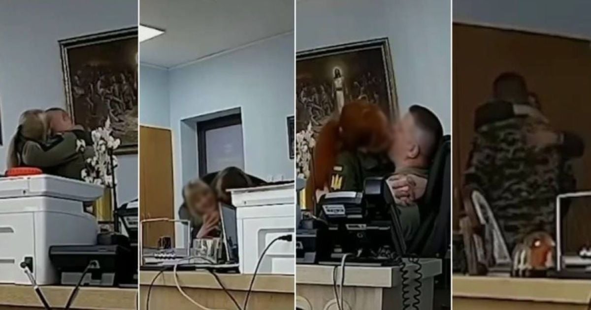 Кадри зі скандального відео з рівненським військкомом