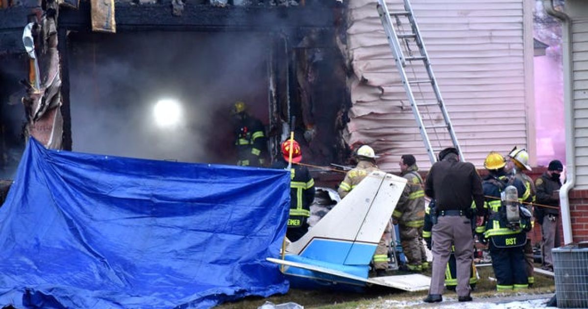 падіння літака в Мічигані / © Detroit News