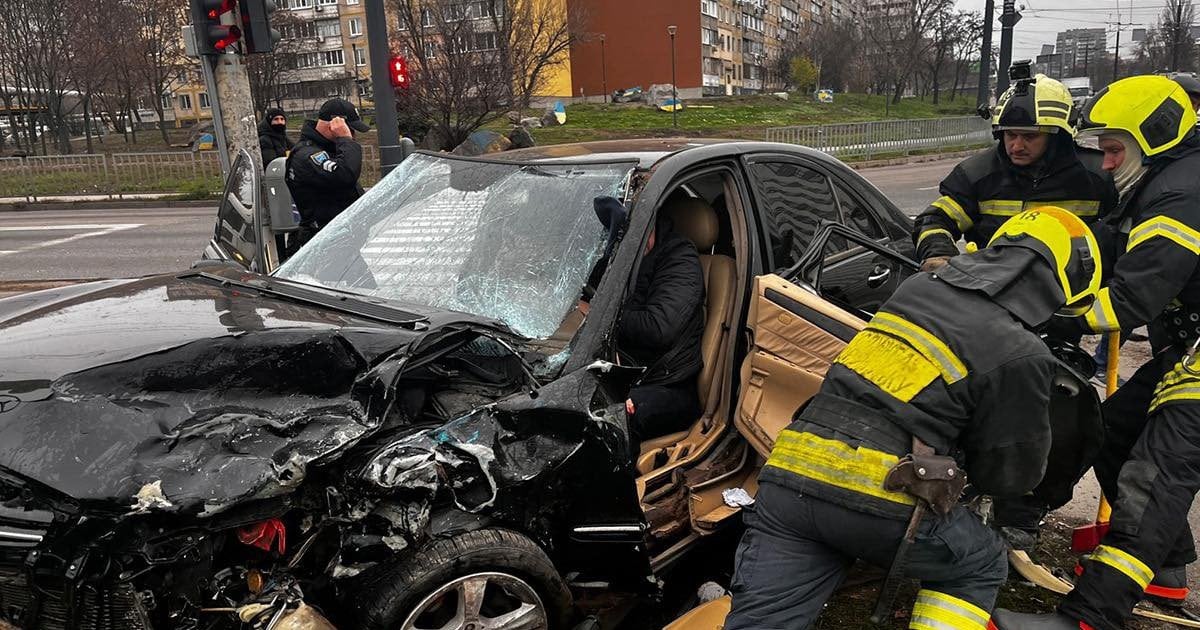 Наслідки ДТП у Дніпрі
