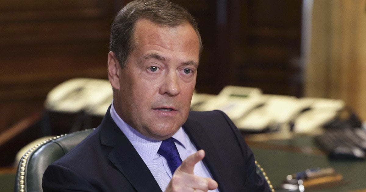 Заступник голови Ради безпеки РФ Дмитро Медведєв