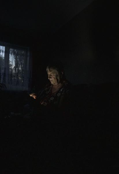 Отключение света.