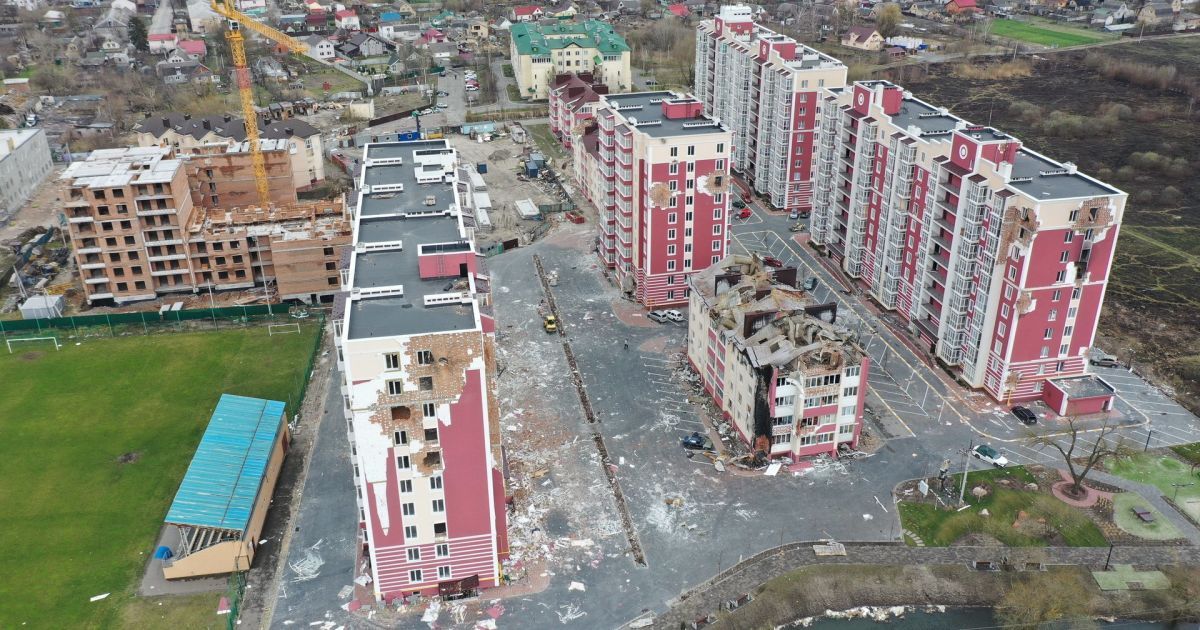 Місто, що захищало українську "Мрію": у Гостомелі нарахували збитків на 9,5 млрд грн (фото)